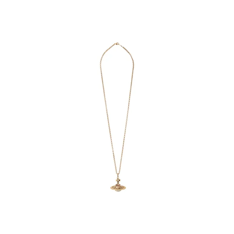 Vivienne Westwood Swarovski Crystal Necklaces Unisex Gold-2