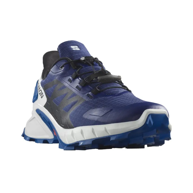SALOMON Supercross 4 Running Shoes Men Low Top Blue White-2