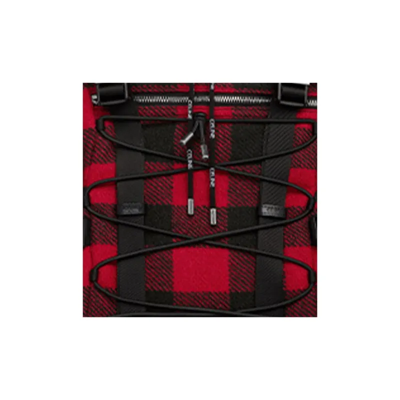 CELINE Fabric Backpack Men's Red/Black-4