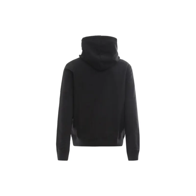 Lanvin Embroidered logo Drawstring Hoodie-1