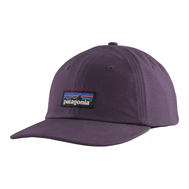 Patagonia Organic Cotton Baseball Caps Unisex Purple-0