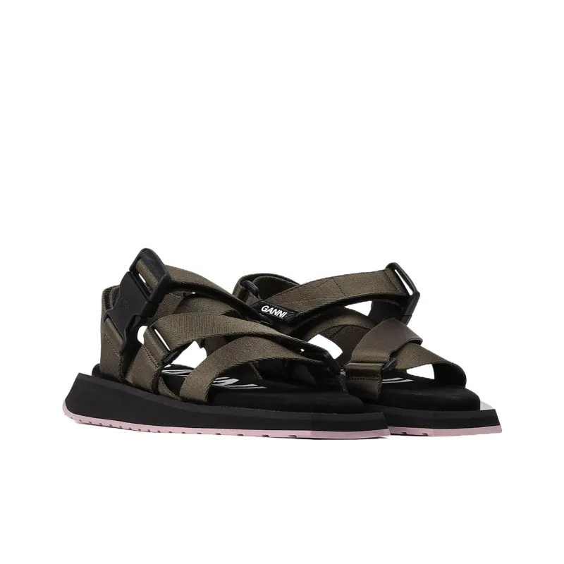 GANNI Multi-strap Sandals-1