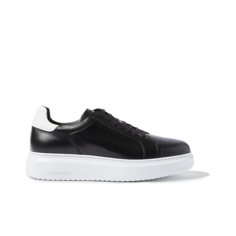 SCAROSSO Dustin Low-top Leather Sneakers-1
