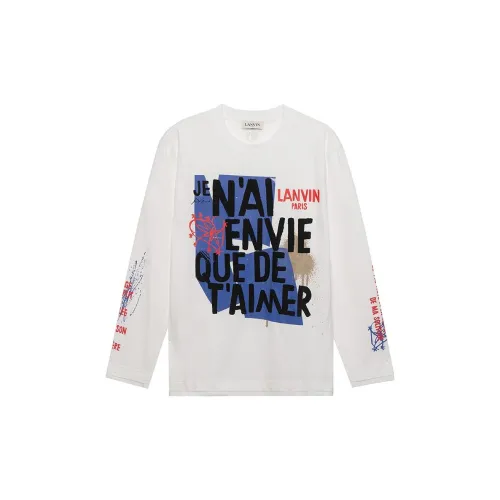 Lanvin T-Shirts Unisex White