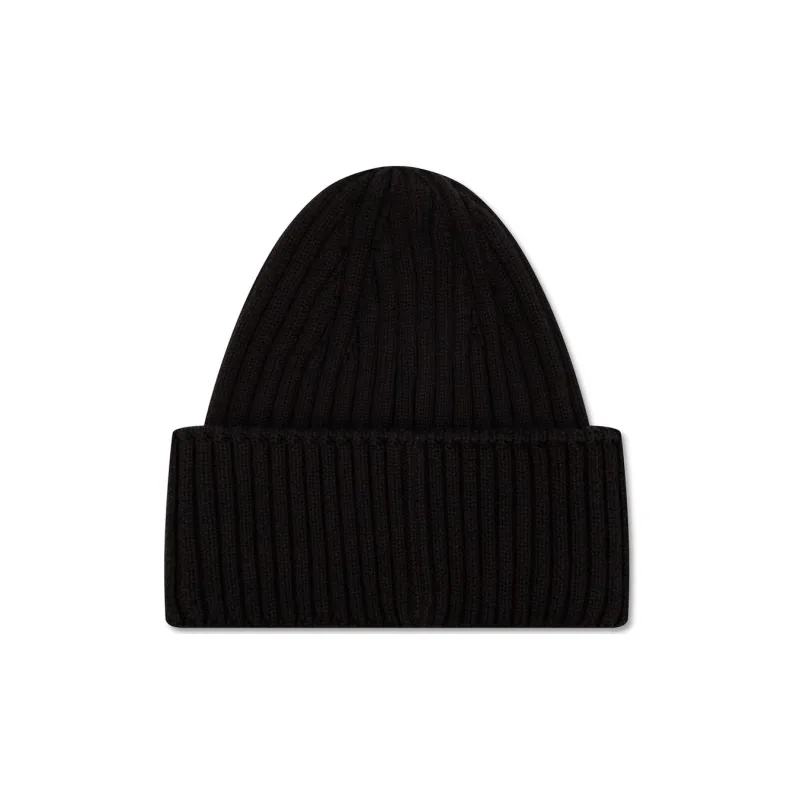 Tommy Hilfiger Acrylic Knitted Fabric Beanie Men's Black-1