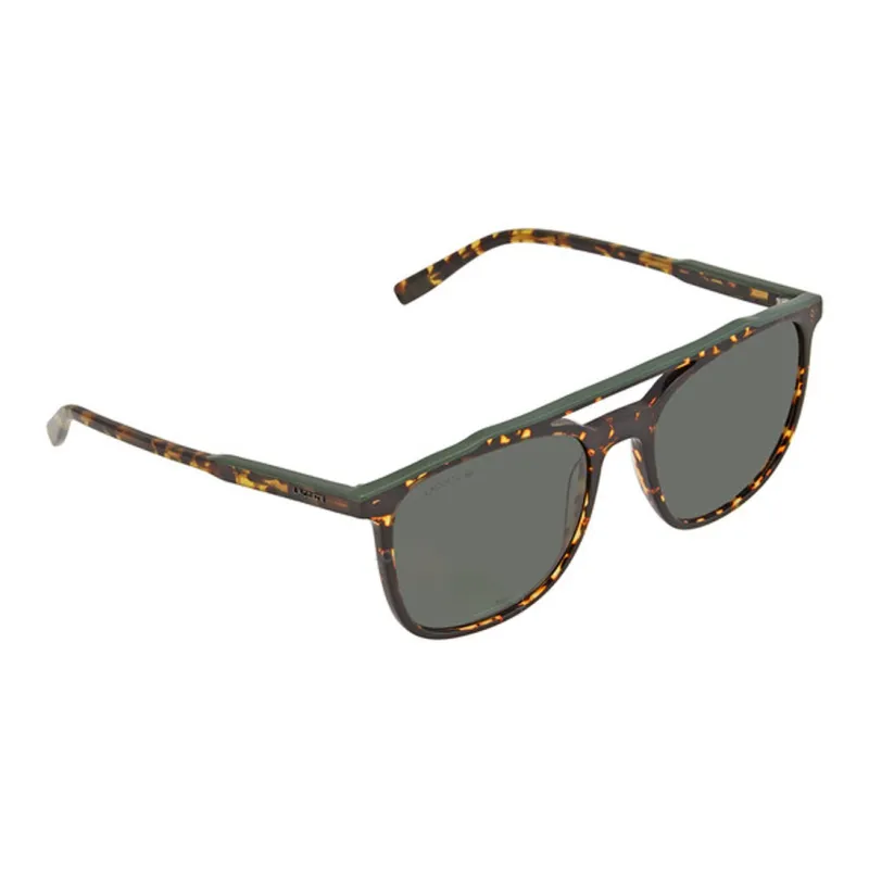 LACOSTE Acetate Rectangular Sunglasses Unisex Tortoiseshell-0