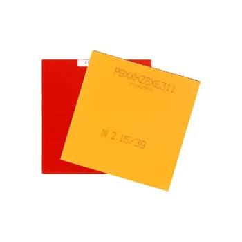 DHS Table Tennis Rubbers Rubber Outdoor Black Red