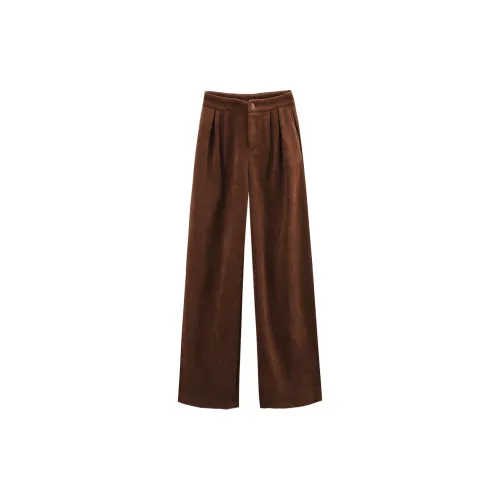 A paradise for awakening Casual Pants Women's Coffee