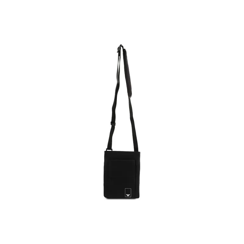 EMPORIO ARMANI Polyamide Fanny Pack Shoulder Bag Crossbody Bag Men's Black-0