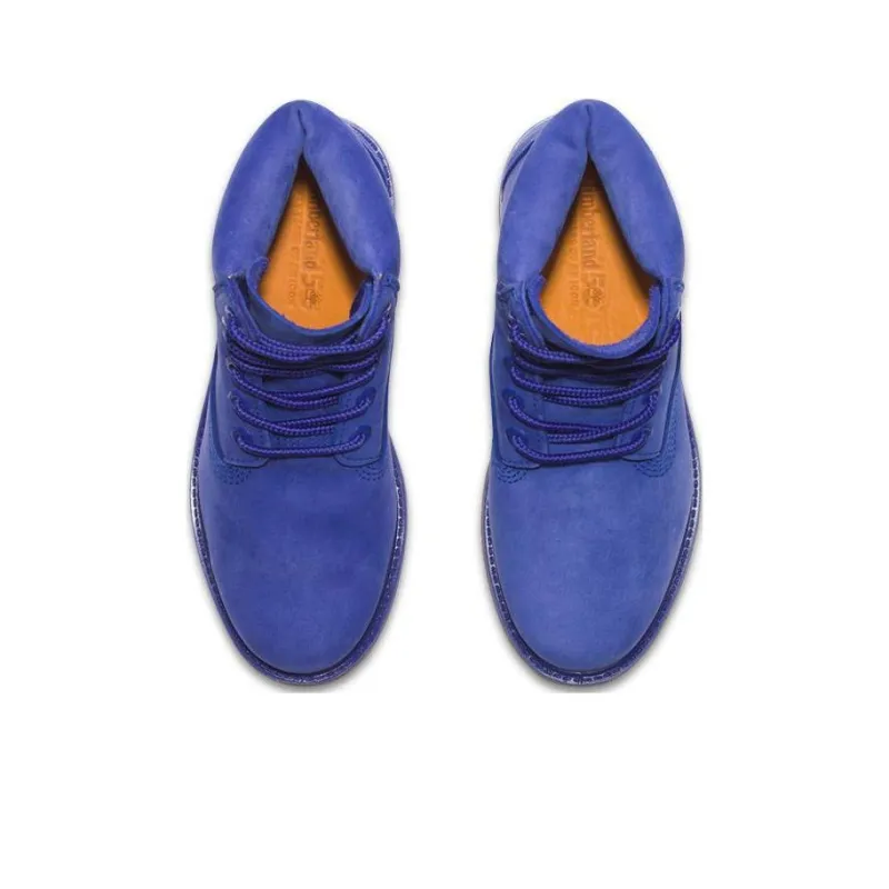 Timberland 50th Anniversary Edition Premium 6 Inch Waterproof Boot 'Bright Blue Nubuck' Women's-4
