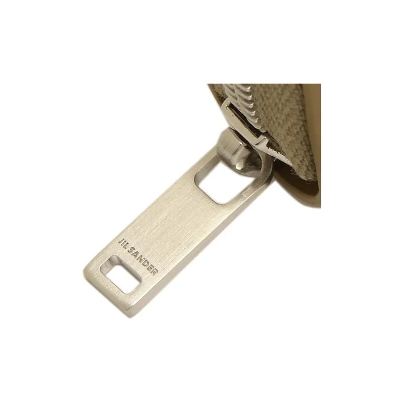 JIL SANDER Leather Wallet Mini Men's Earth Yellow-6