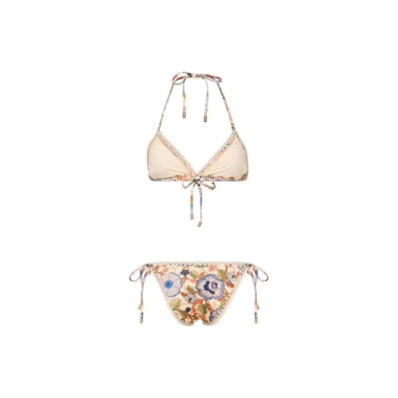 Zimmermann Junie Floral-print Bikini Set-1