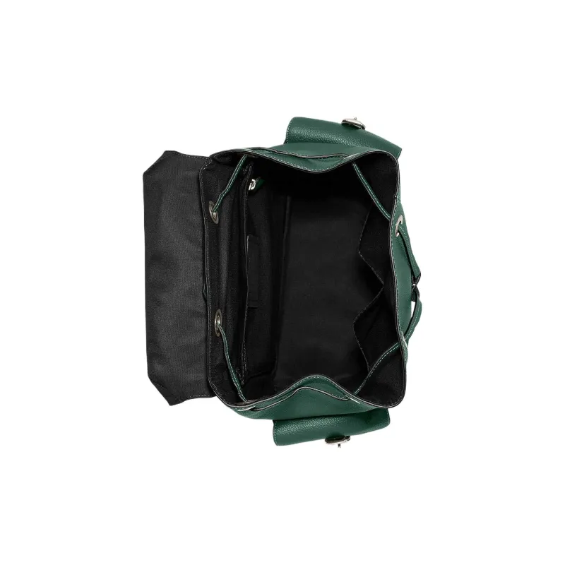 COACH Hudson Leather Backpack Large Size Men's Green-2