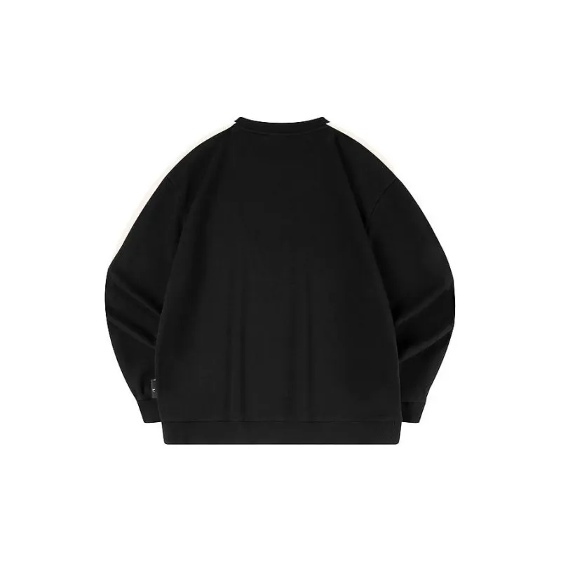 QIAODAN Sweatshirt Women's Black Cream White-1