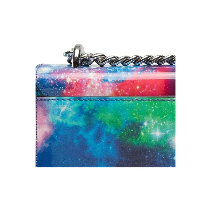 VERSACE JEANS COUTURE Leather Handbag Shoulder Bag Crossbody Bag Small Size Women's Starry Sky Color-4