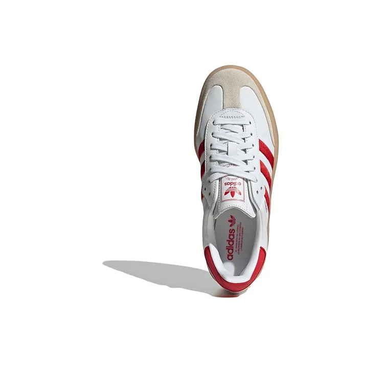 Adidas Sambae White Better Scarlet Gum Women's-4