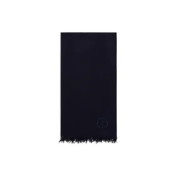 Emporio Armani Wool Silk And Cashmere Foulard