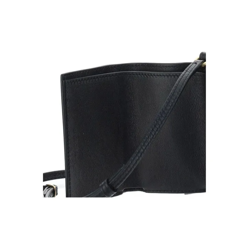Balenciaga Neo Classic Cow Leather Wallet Women's Black-2