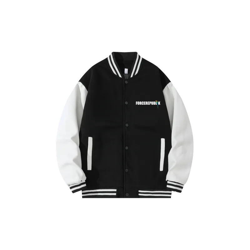 FORCEREPUBLIK Baseball Jacket Unisex-1
