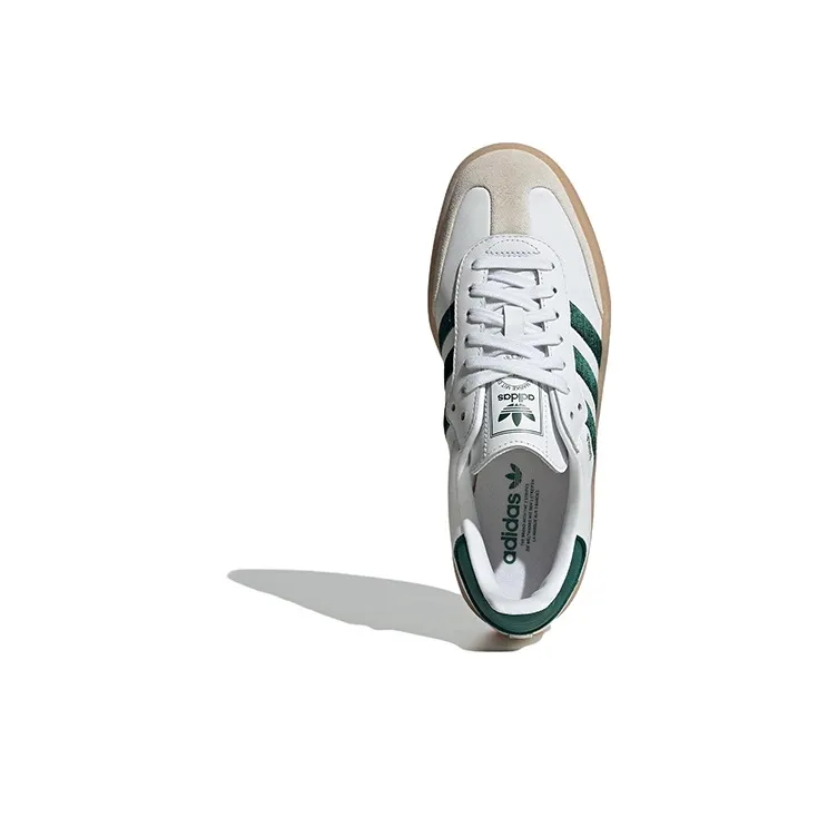 Adidas Sambae White Collegiate Green Gum Women's-4