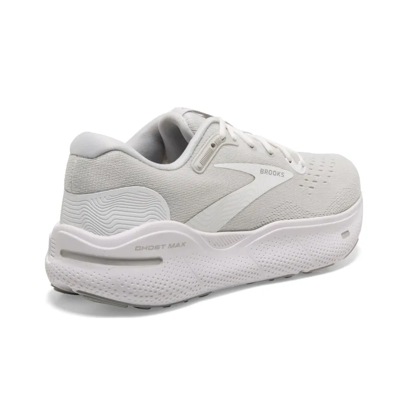 Brooks Women's Ghost Max 'White Oyster'-3