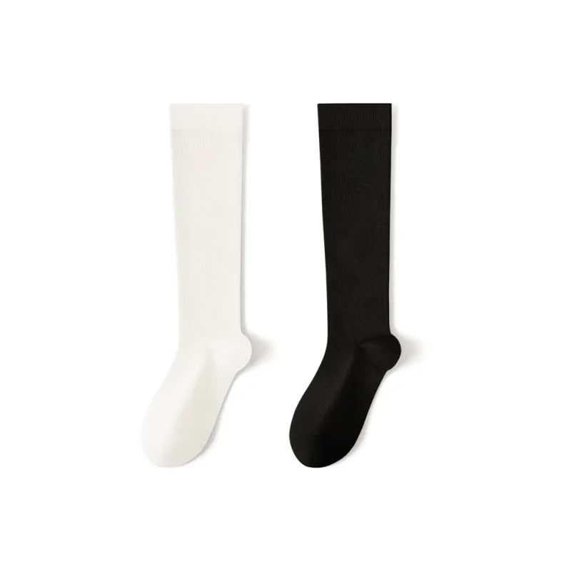 SHIWAJI Knee High Socks Women's 2 Pack-1