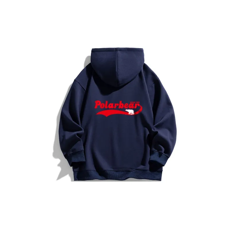 POLAR BEAR Loose Fit Hoodie Unisex-22