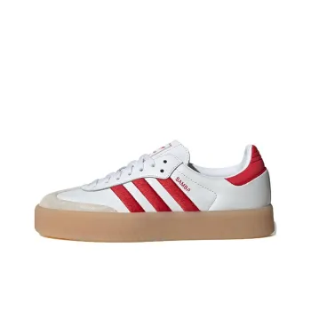 Adidas Originals Sambae White Better Scarlet Gum Women's