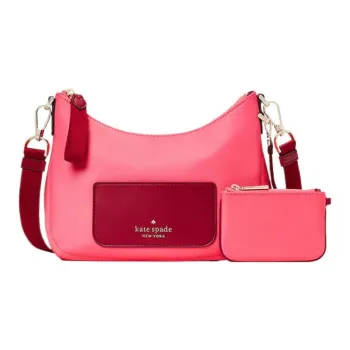Kate Spade Chelsea Nylon And PVC Shoulder Bag Crossbody Bag Women's Deep Large Multicolor