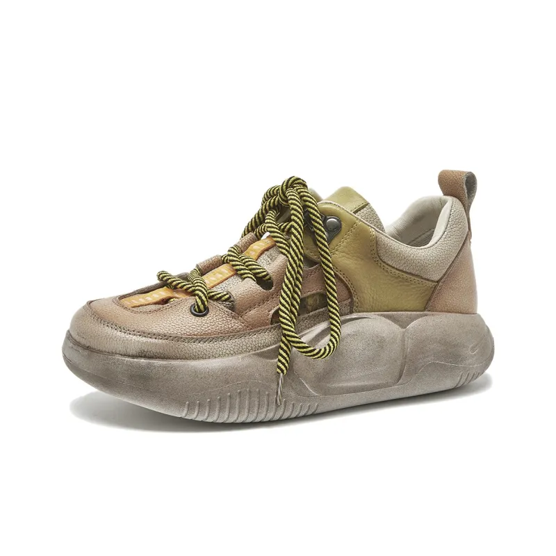PIERCE GENTRY Low-Top Chunky Sneakers Women's-7