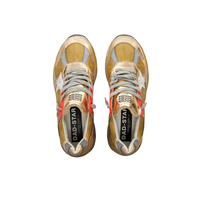 Golden Goose Running Sole Distressed-effect Sneakers-3