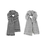 2 Pack (Black Houndstooth+Gray Houndstooth)