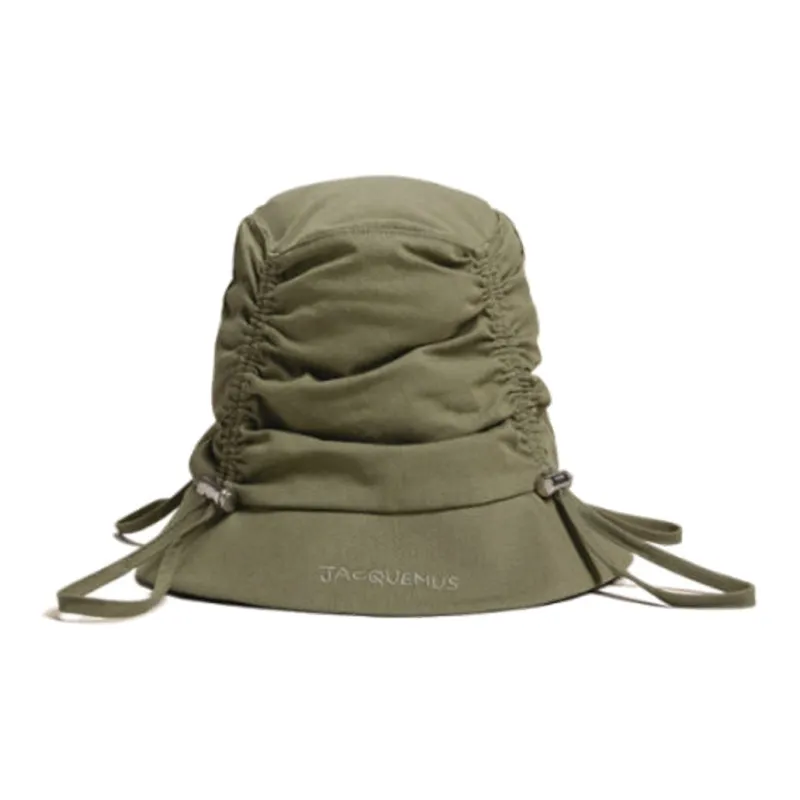 Jacquemus Bucket Hats Unisex Green-0