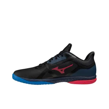 Mizuno Wave Drive Non slip Lightweight Low Top Running Shoes Men's Black Blue