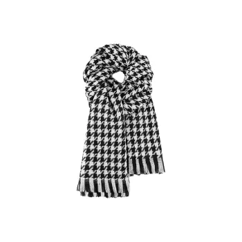 ALIEN BANG Faux Cashmere Knit Scarves Unisex