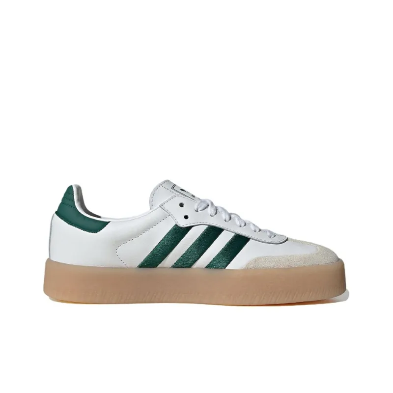 Adidas Sambae White Collegiate Green Gum Women's-1