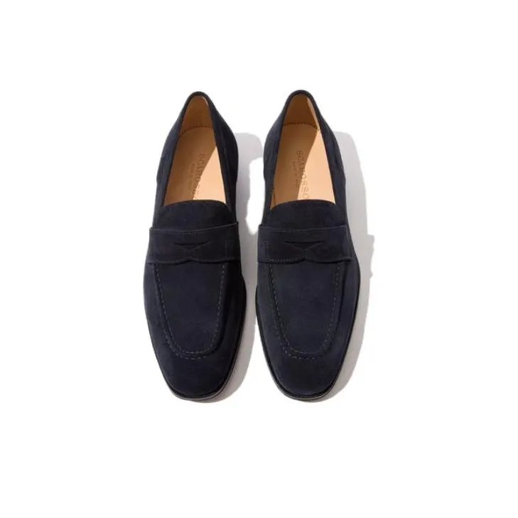 SCAROSSO Raimond Slip On Penny Loafers-3