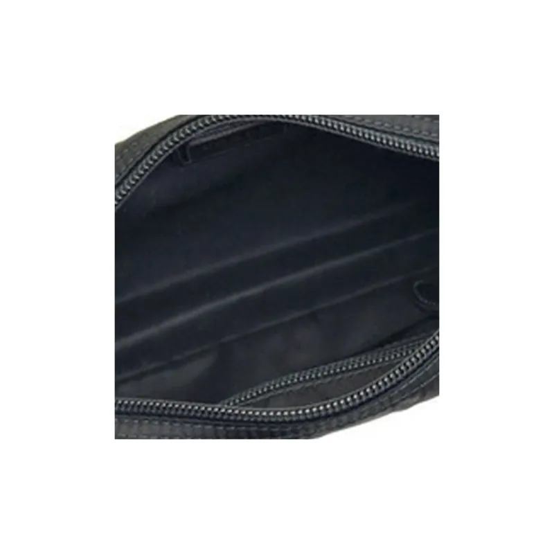 PRADA Nylon Makeup Bag Women's Black-4