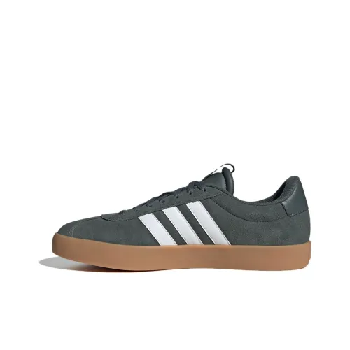 Adidas Court Skateboard Shoes Unisex Low-Top Gray