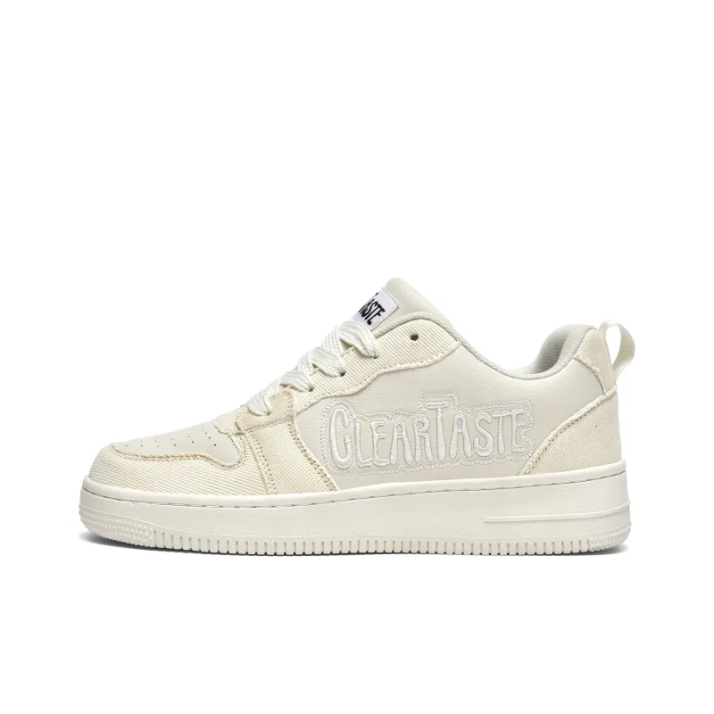 CLEARTASTE Shock Absorbers With Abrasion Resistant And Slip Resistant Properties Low Top Skateboard Shoes Unisex-6