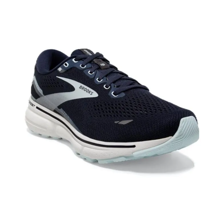 Brooks Ghost 15 Shock Absorbers Low Top Running Shoes Men's Dark Blue-2