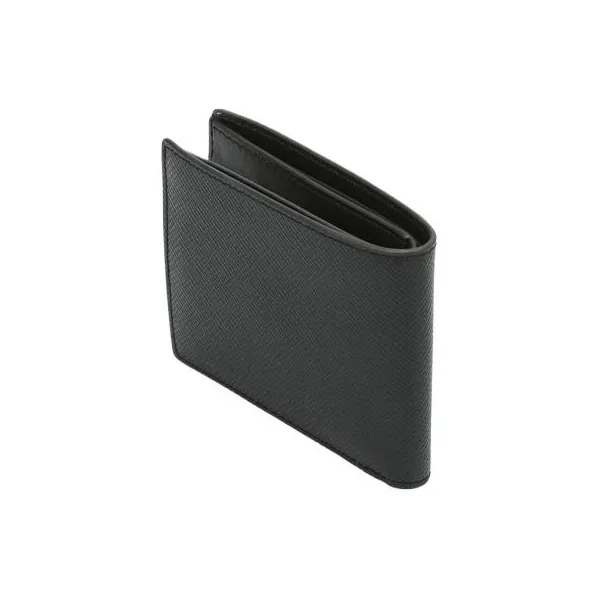 MICHAEL KORS Leather Wallet Regular Men's Black-3