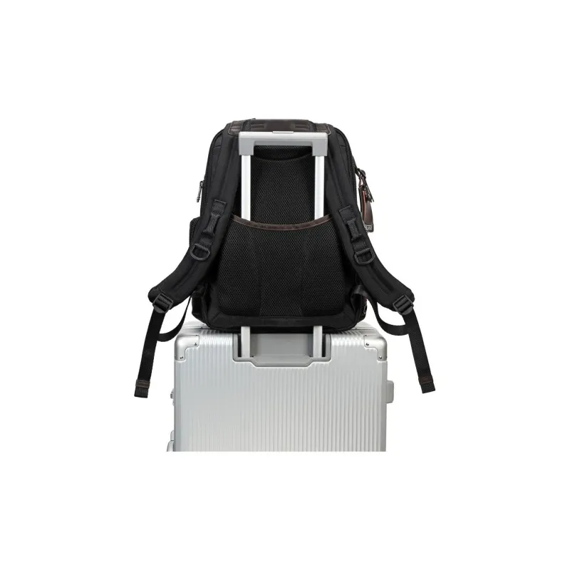 TUMI Alpha 3 Nylon Backpack Medium Size Men's Black-6