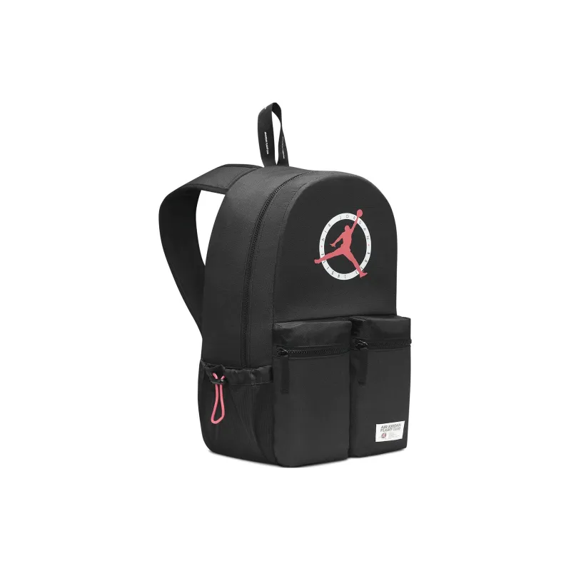 Jordan Polyester Backpack Regular Unisex Black-2