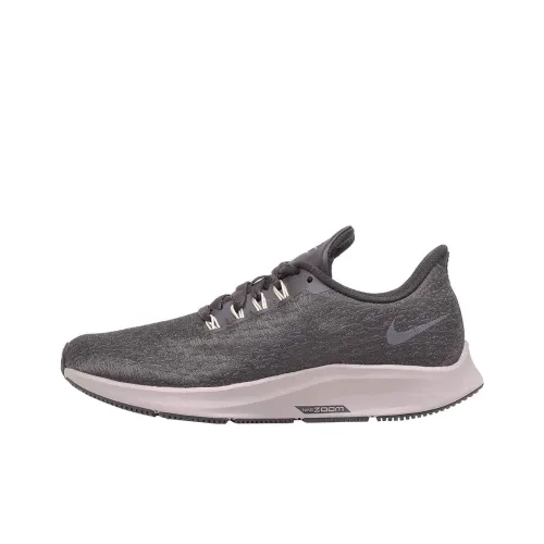 Nike Air Zoom Pegasus 35 Running Shoes Women's Low-Top Gray White