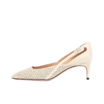 Bally High store Heels wollweiß Elegant