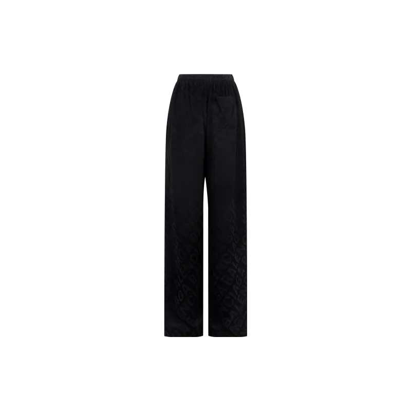 Balenciaga Pajama Pants Women's Black-1