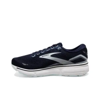 Brooks Ghost 15 Cushioning Low Top Running Shoes Men's Dark Blue