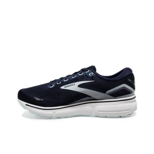 Brooks Ghost 15 Running Shoes Men Low-Top Dark Blue