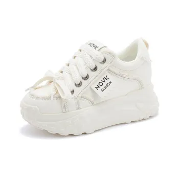 NRDROFFICIAL Anti-Slip Wear-Resistant Waterproof Breathable Lightweight Low-Top Chunky Sneakers Women's